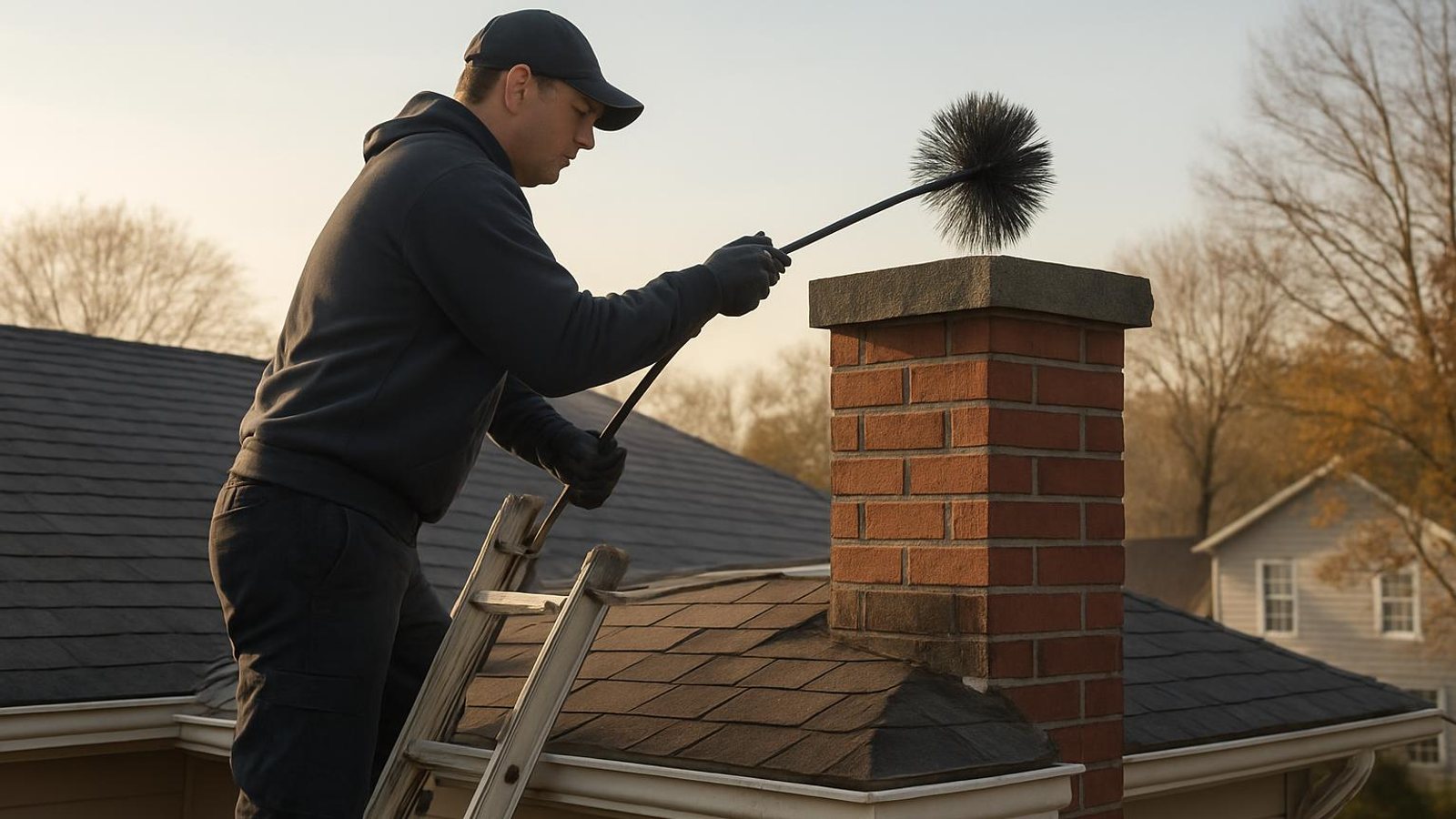 Practical chimney sweep & inspection in Mesa